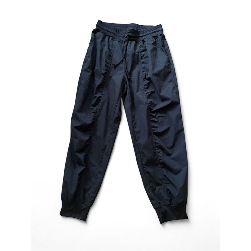 ANRABESS BLACK DRAWSTRING WOMEN'S BLACK JOGGERS Sz L Great Condition